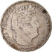 Coin, France, Louis-Philippe, 5 Francs, 1843, Strasbourg, VF(20-25), Silver