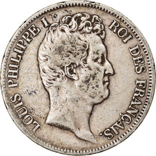 Monnaie, France, Louis-Philippe, 5 Francs, 1831, Rouen, TB+, Argent