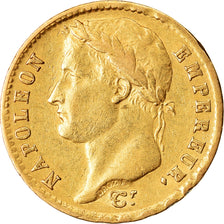 Moneta, Francia, Napoléon I, 20 Francs, 1808, Paris, BB, Oro, KM:687.1