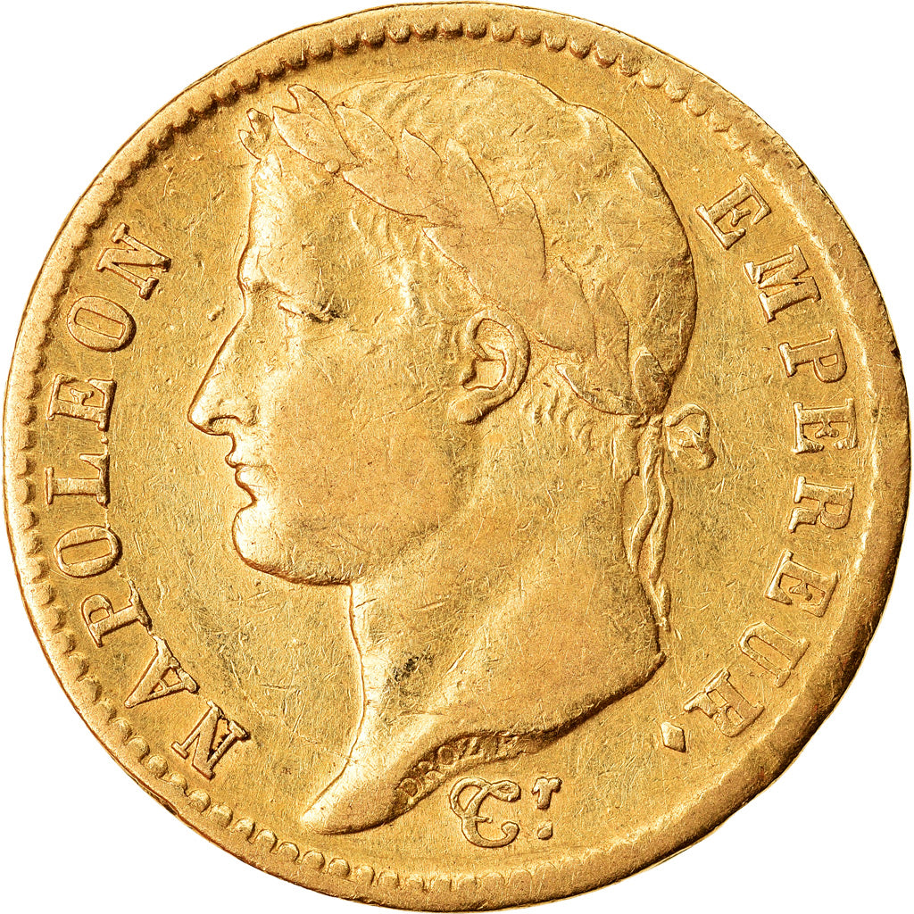 Monnaie, France, Napoléon I, 20 Francs, 1810, Paris, TTB, Or, Gadoury:1025