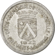 France, 10 Centimes, 1922, EF(40-45), Aluminium, Elie #10.2, 1.36