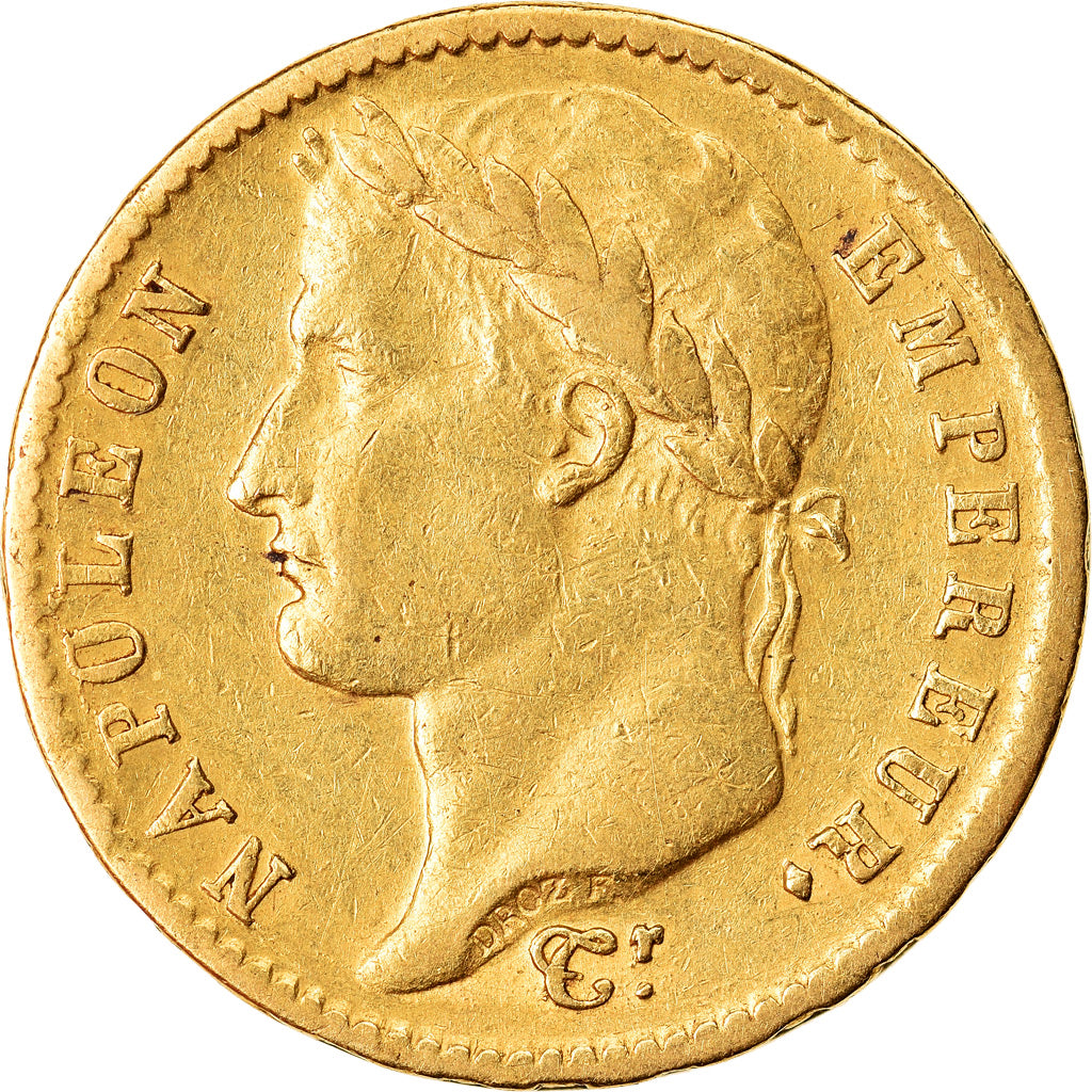 Monnaie, France, Napoléon I, 20 Francs, 1812, Paris, TTB, Or, Gadoury:1025