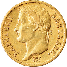 Moeda, França, Napoléon I, 20 Francs, 1812, Paris, EF(40-45), Dourado