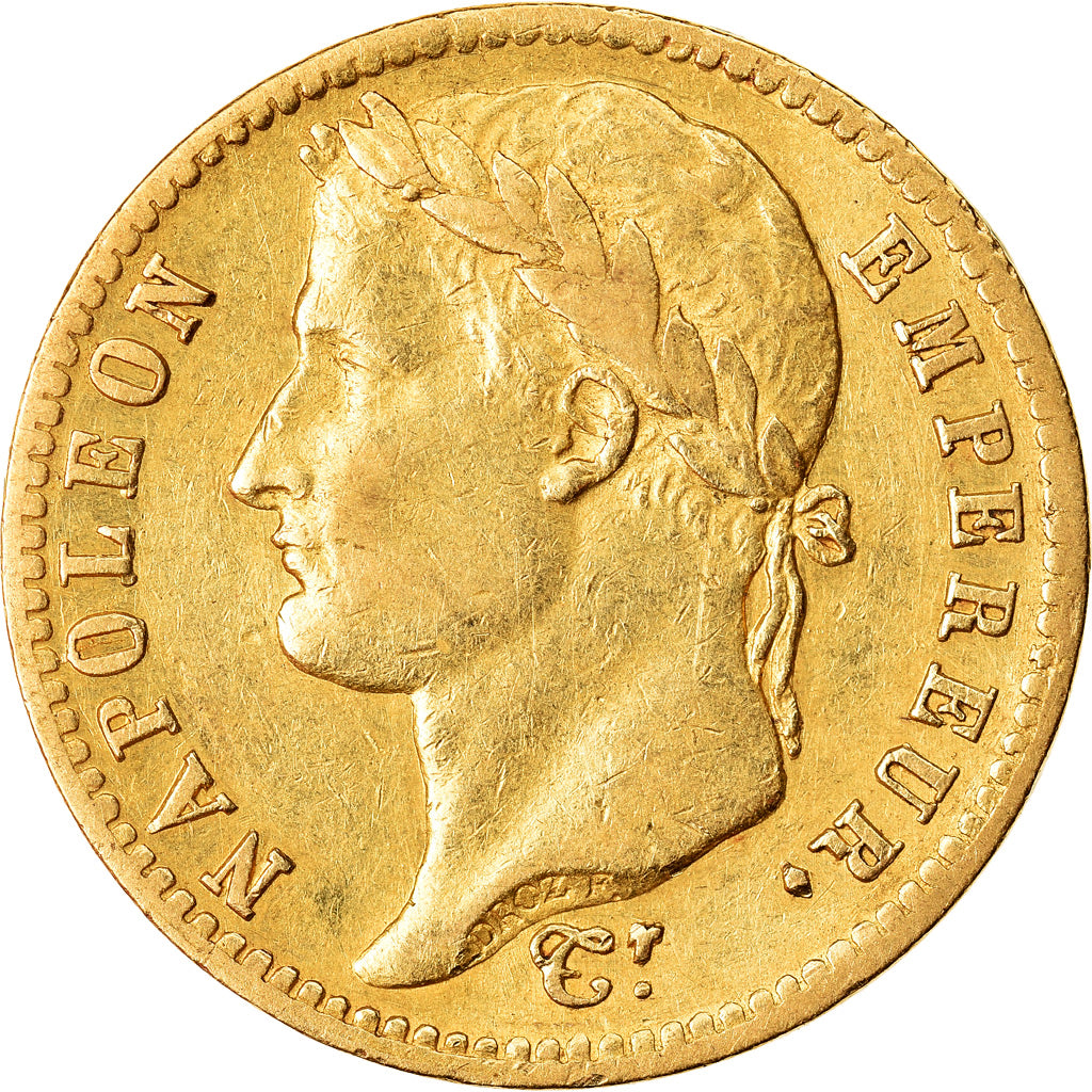 Coin, France, Napoléon I, 20 Francs, 1812, Lille, EF(40-45), Gold, KM:695.10