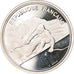 Coin, France, Alpine skiing, 100 Francs, 1989, BE, MS(65-70), Silver, KM:971