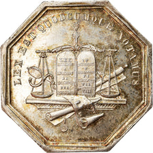 France, Token, Notary, Chambre des notaires de Nantes, MS(60-62), Silver