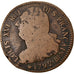 Moneda, Francia, 2 sols français, 2 Sols, 1792, Strasbourg, BC+, Bronce