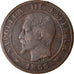 Coin, France, Napoleon III, Napoléon III, Centime, 1855, Rouen, EF(40-45)