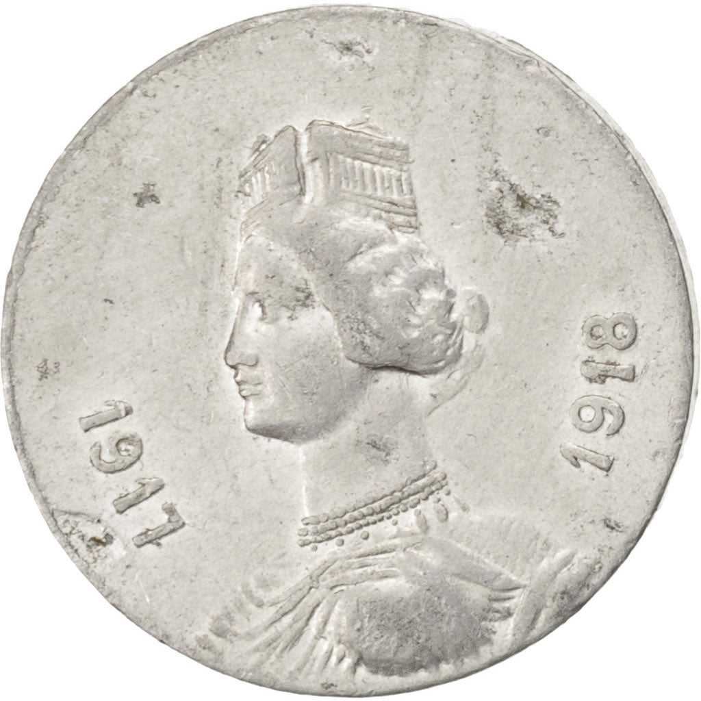 Gard, Groupes Commerciaux, 10 Centimes 1917, Elie 10.1