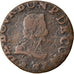Moneda, Francia, Double Tournois, Château-Regnault, BC+, Cobre, CGKL:674