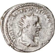 Coin, Trebonianus Gallus, Antoninianus, Rome, VF(30-35), Billon, RIC:71