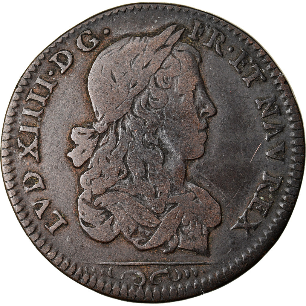 France, Token, Royal, VF(30-35), Copper, Feuardent:12900