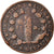 Moneta, Francia, Louis XVI, 12 Deniers, 1792, Marseille, MB+, Rame, KM:600.11