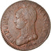 Monnaie, France, Dupré, 5 Centimes, AN 8, Metz, TTB+, Bronze, Gadoury:126a