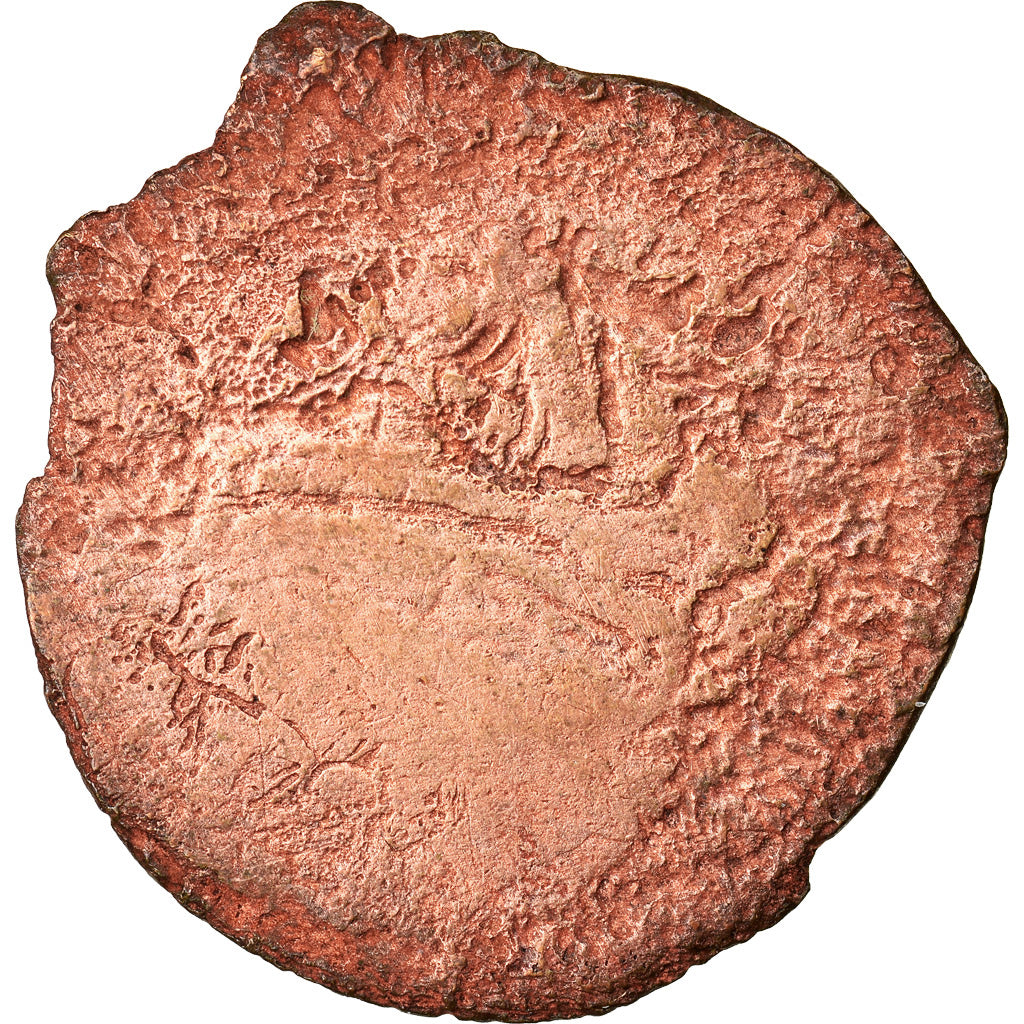 Moneda, Colonia general, Sol, Sol Tampé, BC+, Vellón, Lecompte:278a