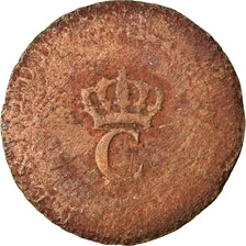Coin, General Colony, Sol, Sol Tampé, VF(20-25), Billon, Lecompte:278a