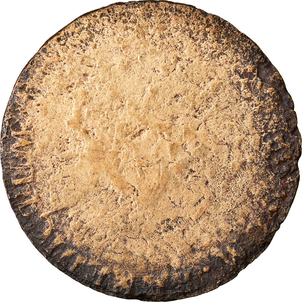 Moneda, Colonia general, Sol, Sol Tampé, BC+, Vellón, Lecompte:278a