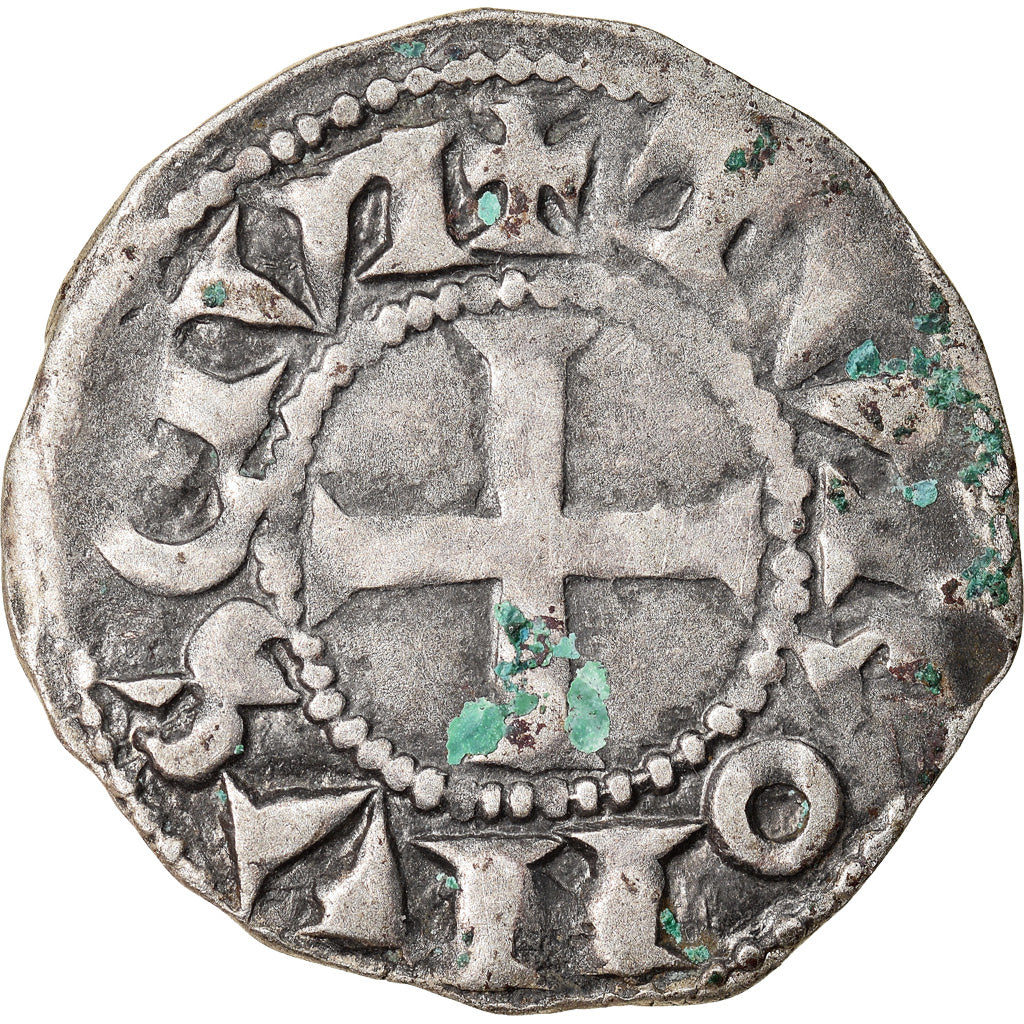 Coin, France, Touraine, Denarius, Saint-Martin de Tours, EF(40-45), Silver