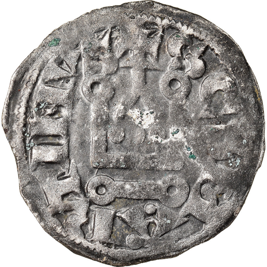 Coin, France, Touraine, Denarius, Saint-Martin de Tours, EF(40-45), Silver