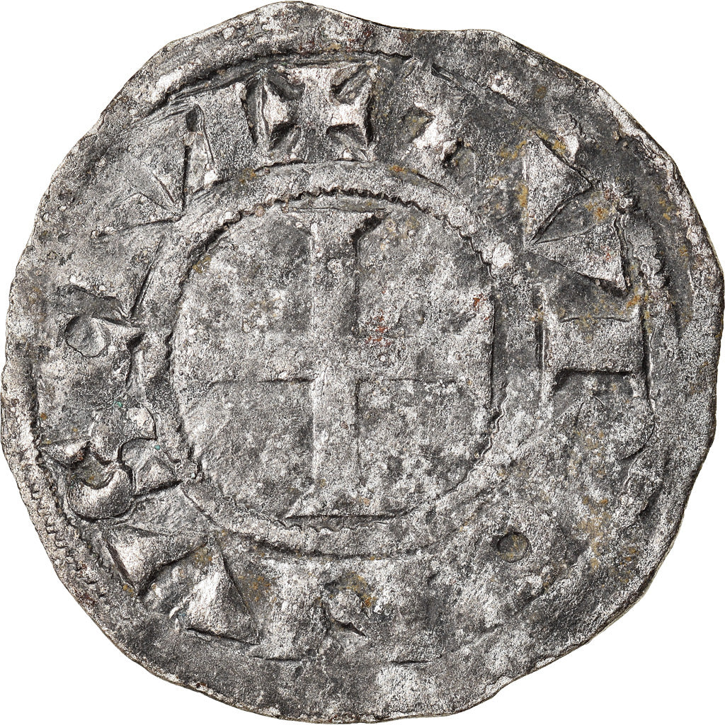 Coin, France, Touraine, Denarius, Saint-Martin de Tours, EF(40-45), Silver