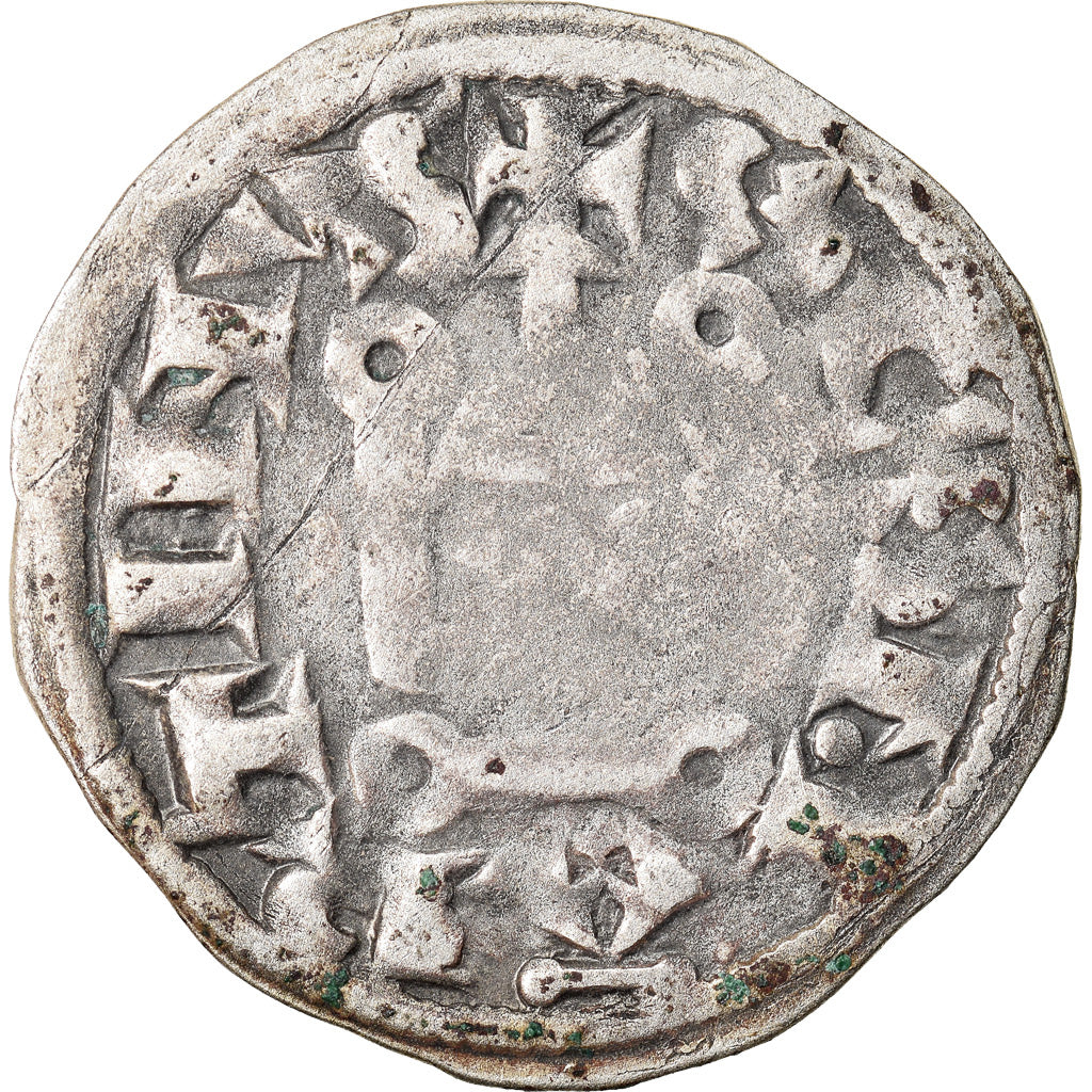 Coin, France, Touraine, Denarius, Saint-Martin de Tours, EF(40-45), Silver