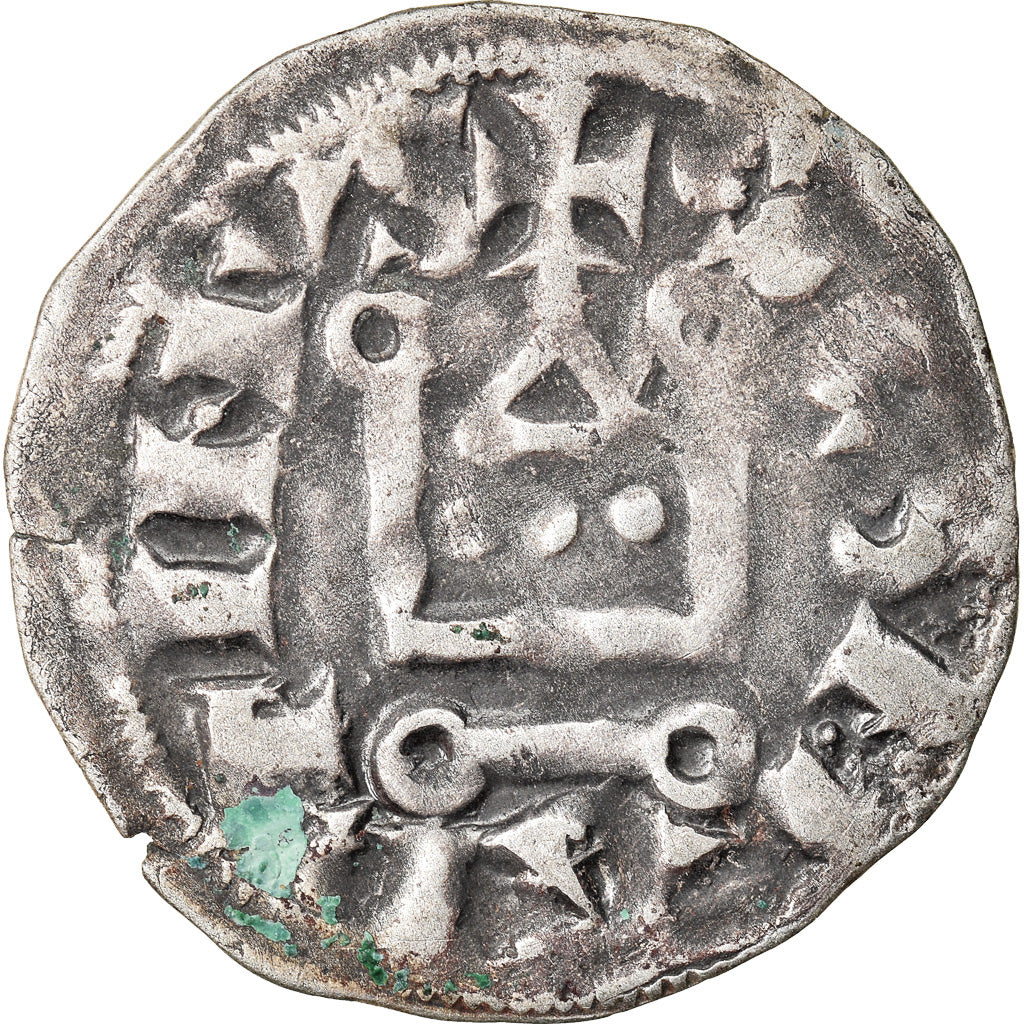 Coin, France, Touraine, Denarius, Saint-Martin de Tours, EF(40-45), Silver