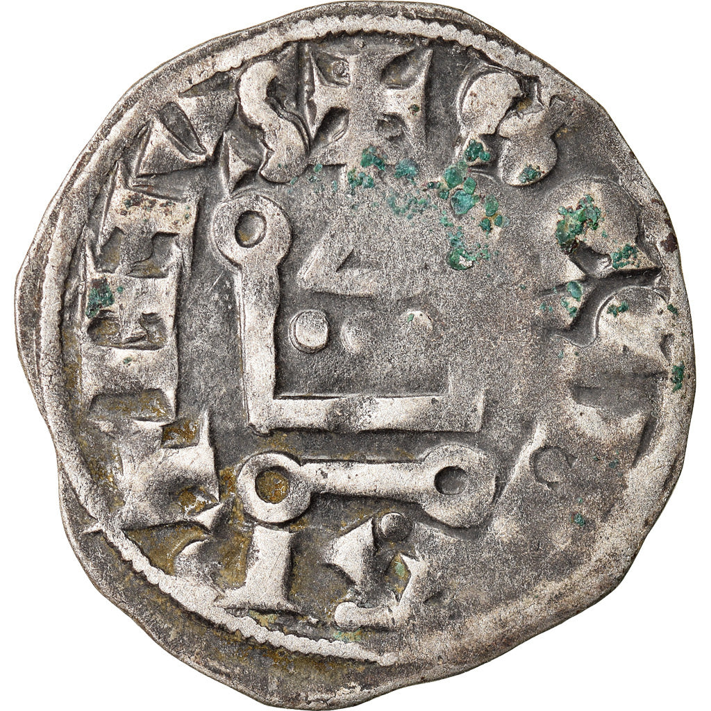Coin, France, Touraine, Denarius, Saint-Martin de Tours, EF(40-45), Silver