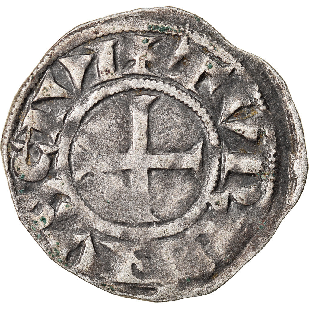 Coin, France, Touraine, Denarius, Saint-Martin de Tours, EF(40-45), Silver