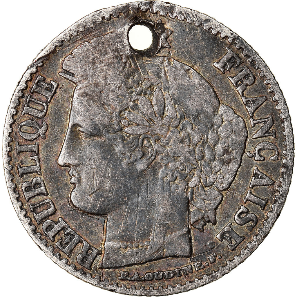Monnaie, France, Cérès, 20 Centimes, 1851, Paris, TTB, Argent, Gadoury:303