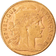 Coin, France, Marianne, 10 Francs, 1906, Paris, EF(40-45), Gold, KM:846