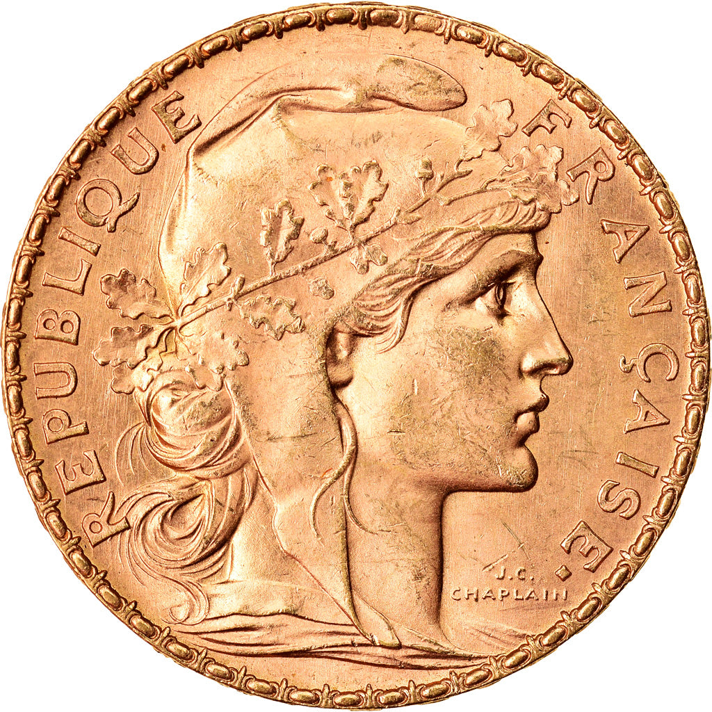 Monnaie, France, Marianne, 20 Francs, 1913, Paris, SPL, Or, Gadoury:1064a