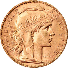 Monnaie, France, Marianne, 20 Francs, 1913, Paris, SPL, Or, Gadoury:1064a