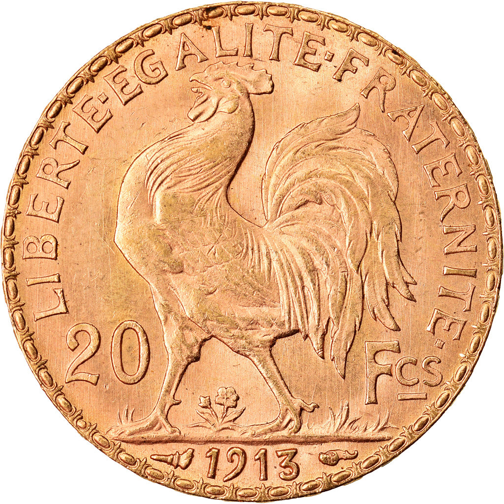 Monnaie, France, Marianne, 20 Francs, 1913, Paris, SPL, Or, Gadoury:1064a