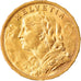 Moneda, Suiza, 20 Francs, 1903, Bern, SC, Oro, KM:35.1