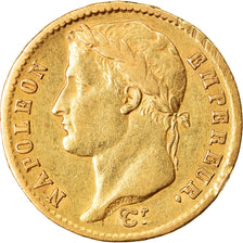 Moneta, Francja, Napoléon I, 20 Francs, 1808, Paris, error without "DIEU" on