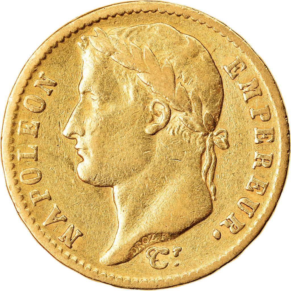 Monnaie, France, Napoléon I, 20 Francs, 1813, Paris, TTB, Or, Gadoury:1024