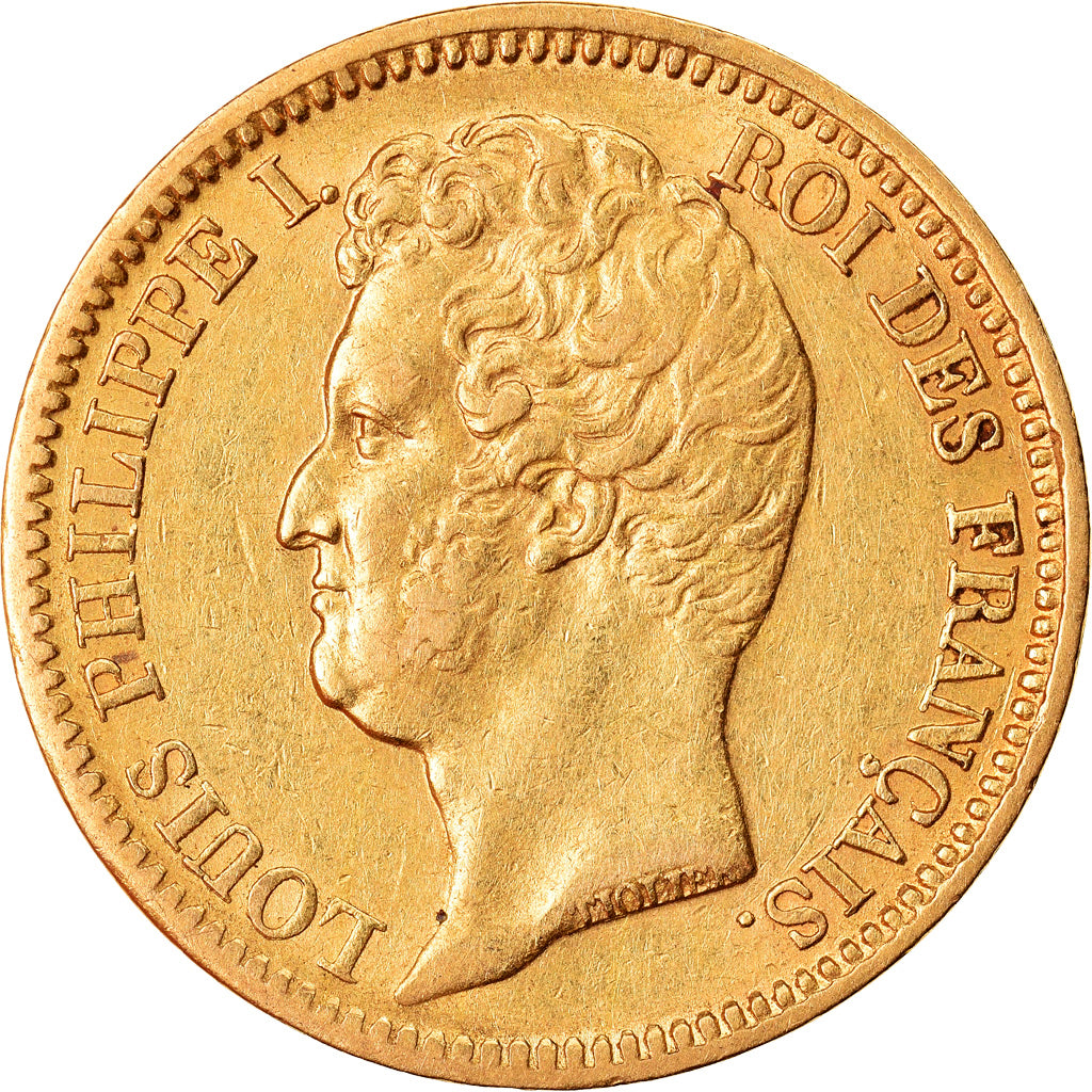 Coin, France, Louis-Philippe, 20 Francs, 1831, Paris, EF(40-45), Gold, KM:746.1