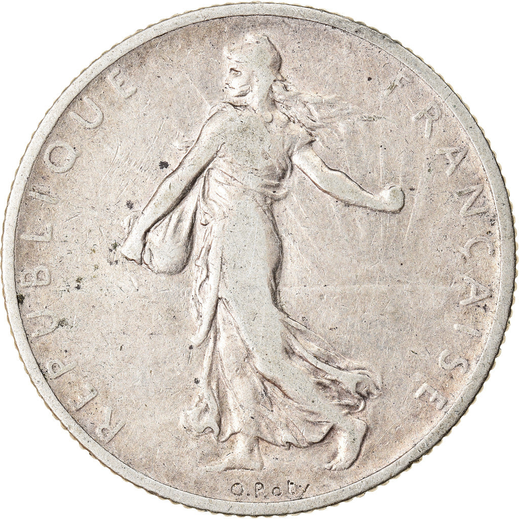 Coin, France, Semeuse, 2 Francs, 1904, Paris, VF(30-35), Silver, KM:845.1