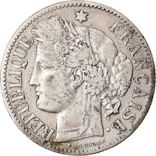 Coin, France, Cérès, 2 Francs, 1887, Paris, EF(40-45), Silver, KM:817.1