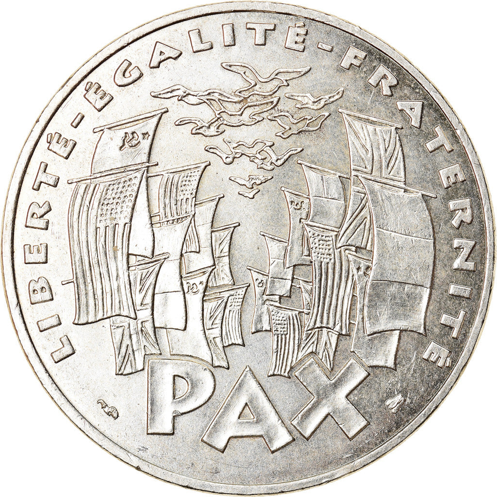 Coin, France, 8 mai 1945, 100 Francs, 1995, Paris, MS(60-62), Silver, KM:1116.1