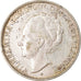 Coin, Netherlands, Wilhelmina I, 2-1/2 Gulden, 1937, EF(40-45), Silver, KM:165