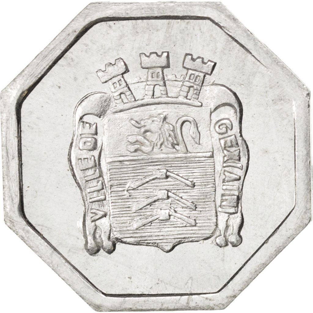 France, 25 Centimes, 1923, MS(60-62), Aluminium, Elie #10.3, 0.96