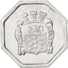 France, 25 Centimes, 1923, MS(60-62), Aluminium, Elie #10.3, 0.96