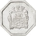 France, 25 Centimes, 1923, MS(60-62), Aluminium, Elie #10.3, 0.96