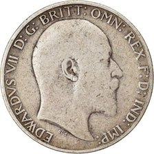 Coin, Great Britain, Edward VII, Florin, Two Shillings, Uncertain date