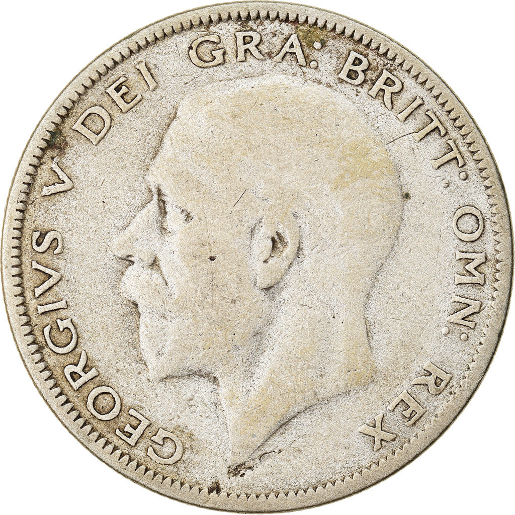 Coin, Great Britain, George V, 1/2 Crown, 1933, VF(20-25), Silver, KM:835