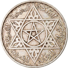 Coin, Morocco, Mohammed V, 200 Francs, 1953, Paris, AU(50-53), Silver, KM:53