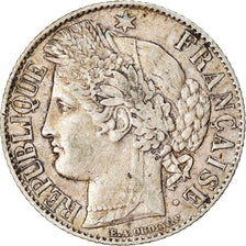 Münze, Frankreich, Cérès, Franc, 1888, Paris, SS, Silber, KM:822.1
