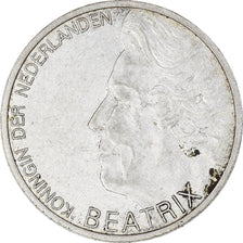 Munten, Nederland, Beatrix, 10 Gulden, 1995, ZF+, Zilver, KM:220