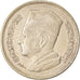 Moneta, Maroko, Mohammed V, Dirham, 1960, Paris, EF(40-45), Srebro, KM:55